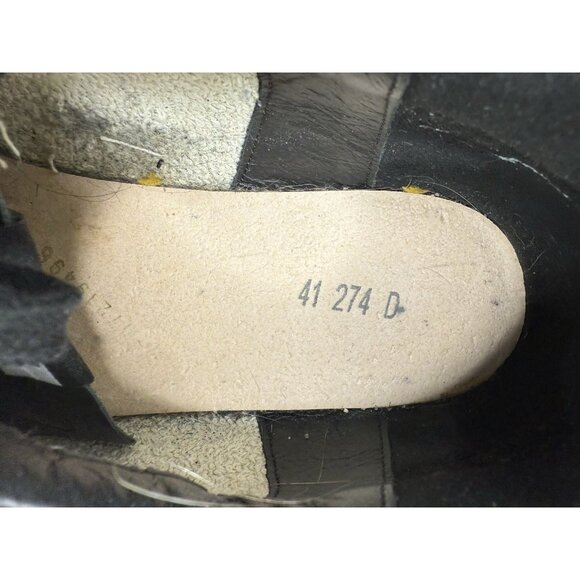 Golden Goose Super-Star Leather Sneakers in Black and White Size 41 - Picture 14 of 16